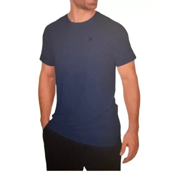 Spyder Other - Spyder Active Men's Size Small Blue Short Sleeve 4 Way Stretch Shirt NWT